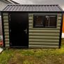 high-quality Irish-made PVC-coated galvanised-steel garden shed, Image 3