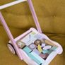 Wooden baby walker with blocks Image 3