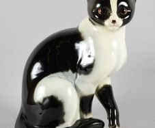 Large Goebel West Germany cat statue