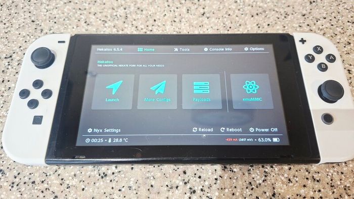 Modded + Boxed Nintendo Switch 256GB with games