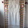 dress marks & Spencer size 10 white lace Broderie anglaise Image 2