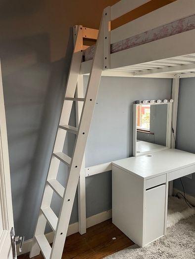 IKEA STORA Double Loft Bed 140 x 200 cm