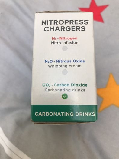 NitroPress Soda Chargers pack of 10