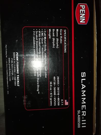 Penn slammer   lll   8500