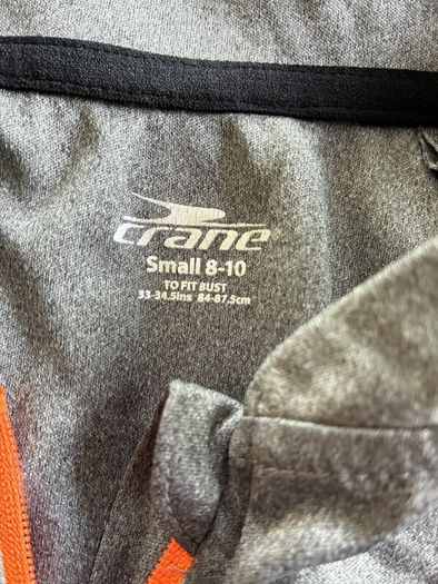 Reduced Ladies Grey Crane Cycle Jersey Size UK 8-10 / EU 36-38