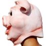 Pig head halloween latex mask. Image 2
