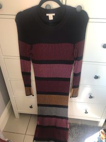 H&M light knit midi dress