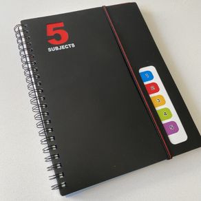 5 Subjects Notebook | A4