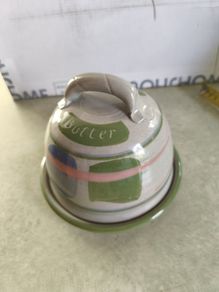 Lovely Pottert Butter Dish Signed Smc.
