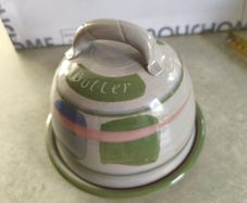 Lovely Pottert Butter Dish Signed Smc.