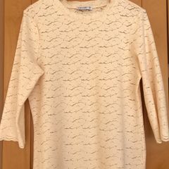 Ladies Cream Lace Top by Gallery, Dunne's