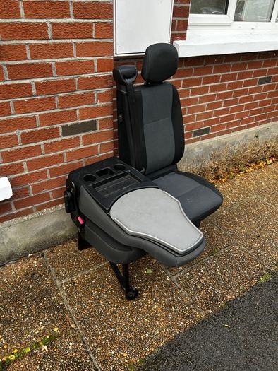 Double passenger van seat