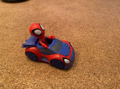 spiderman car and figure