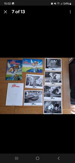 Walt Disney  Classic THE RESCUERS  pres kit