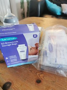 Breast milk bags