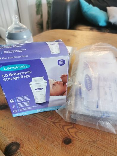 Breast milk bags