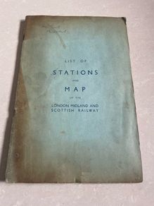 List Of Stations and Maps of The London Midland and Scottish Railway
