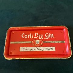 Cork dry gin tray