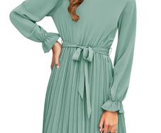 Brand New Girls' Elegant Long Sleeve Dress.
