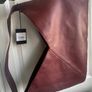 Burgundy leather bag from Muubaa Image 10