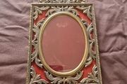 vintage brass frame