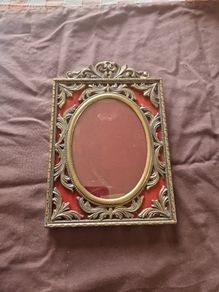 vintage brass frame