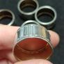 set of German silver napkin rings Image 10