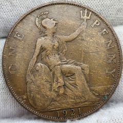 Great Britain 1921 Penny