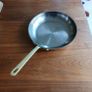 Skillet. Vintage brass, copper and stainless steel skillet. Image 2