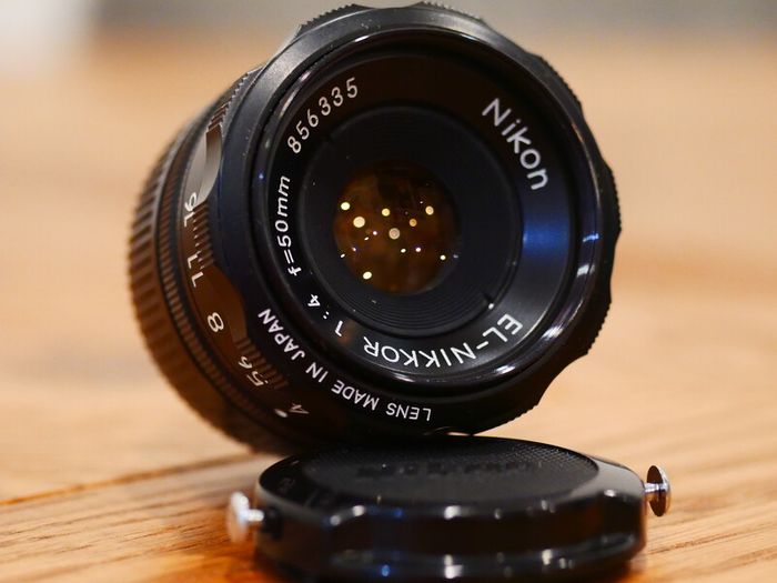 Nikon enlarger lens EL-NIKKOR 50mm 1:4