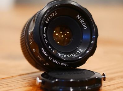Nikon enlarger lens EL-NIKKOR 50mm 1:4