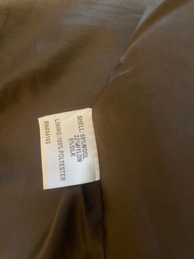 Calvin  Klein Wool Jacket