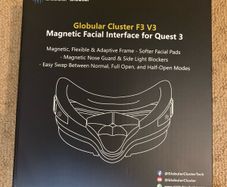 Globular Cluster F3 V3 Magnetic Facial Interface for Quest 3