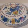 Fabulous Vintage Masons Ironstone Lidded Two Handled Round Shaped Tureen or Vegetable Dish in the Regency Pattern - Unusual Shaped Piece, Circa 1940 Image 6