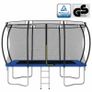 Trampoline Set Rectangular 335x244x90 cm 150 kg Image 2