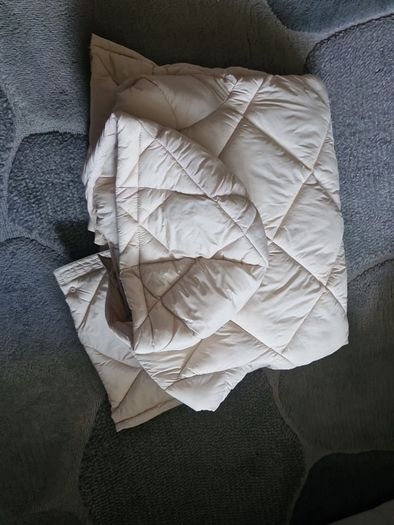 long cream girls coat