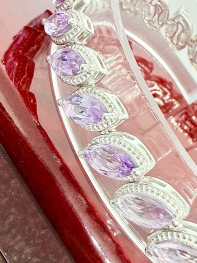 Moroccan Amethyst Cluster Bracelet