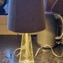 Cyprus Tapered Crystal with Shade Table Lamp Image 5