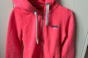 Superdry women ladies zip hoodie, very good condition