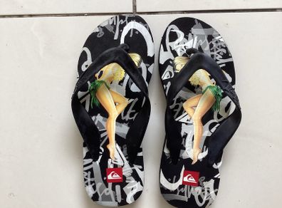 Quicksilver Flip Flops New
