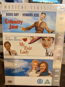 New And Sealed Musical Classics 3 Dvd Boxset Collection Doris Day Jane Powell Howard Keel