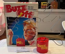 Vintage 1990s TYCO "Buzz Off!" Wire Steady-Hand Buzzer Game (Boxed)