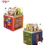 Battat Zany Zoo Wooden Activity Cube Image 6