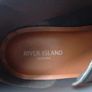 Mens River Island Leather Lace Up Ankle Boots Size 10 Image 9
