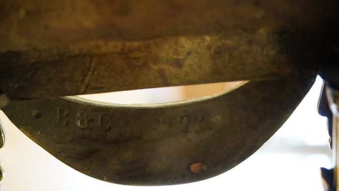19th Century French Gilt Bronze Fireplace Fender