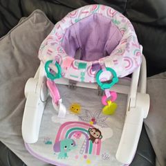 Bright Starts Learn-to-Sit Baby Floor Seat 2-Positions Grow with Infant
