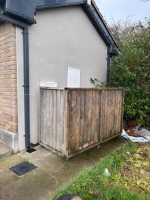 Bin shed