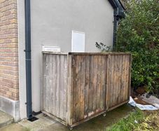 Bin shed