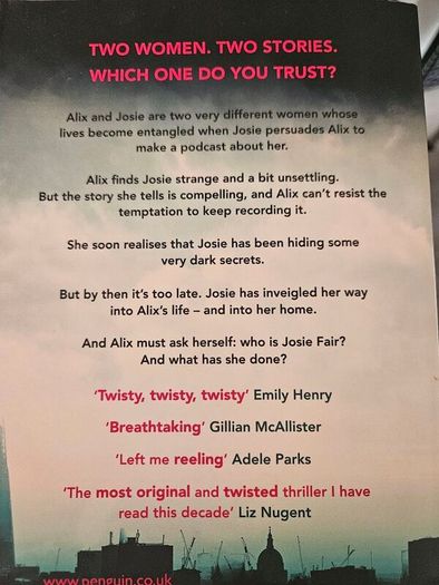 None of this is True, Lisa Jewell (book)