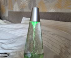 glitter lamp